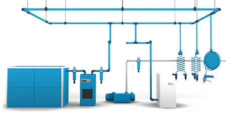 CAG Purestream Pipe system illustration