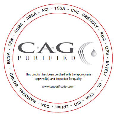 CAG Purified quality certification program