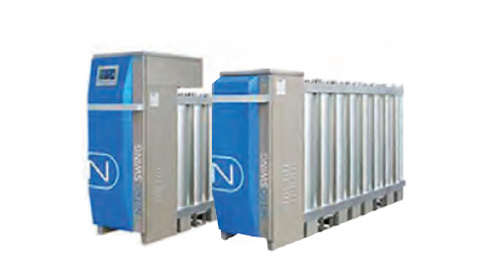Nitrogen Gas Generators - Single Side Bank